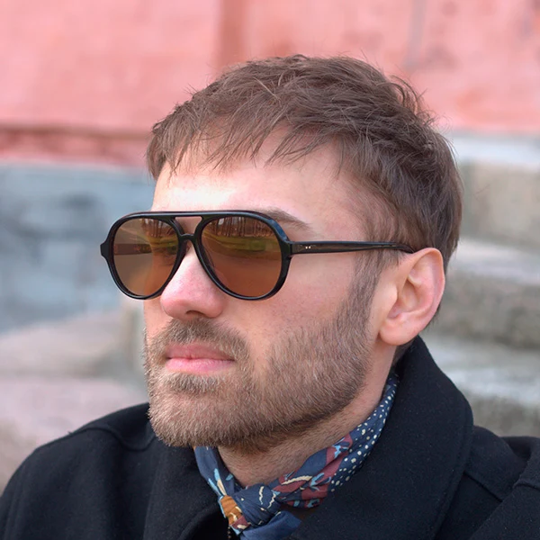 Dego Black Solbrille - PREMIUM | MEN - Billede 5