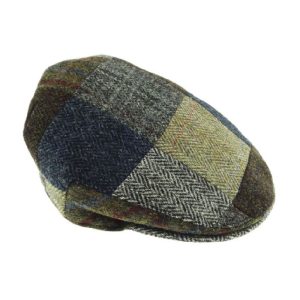 Harris Tweed Patch Cap